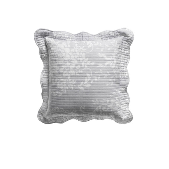 NNEDSZ Bianca Florence Grey Square Cushion