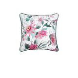 NNEDSZ Nikita White Square Filled Cushion