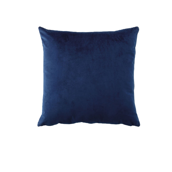 NNEDSZ Bianca Vivid Coordinate Velvet Indigo Square Cushion