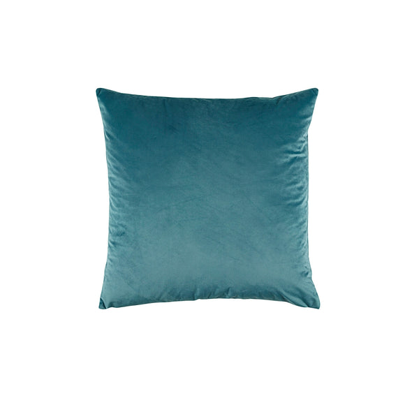 NNEDSZ Bianca Vivid Coordinate Velvet Teal Square Cushion
