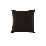 NNEDSZ Bianca Vivid Coordinates Square Velvet Cushion Chocolate 43 x 43cm