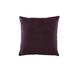 NNEDSZ Bianca Vivid Coordinates Square Velvet Cushion Plum 43 x 43cm