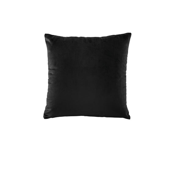 NNEDSZ Bianca Vivid Coordinates Velvet Square Cushion Black