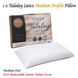 NNEDSZ Bianca Talalay Latex Medium Profile Pillow