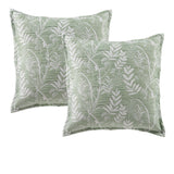 NNEDSZ Pair of Eden Sage European Pillowcases