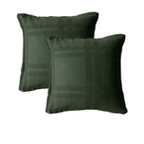 NNEDSZ Pair of Forest Green European Pillowcases