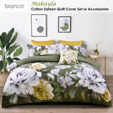 NNEDSZ Bianca Makayla Cotton Sateen Quilt Cover Set Double