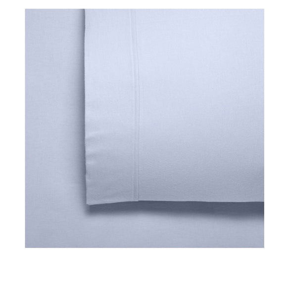 NNEDSZ Bianca Fletcher Flannelette Cotton Sheet Set Steel Blue Double