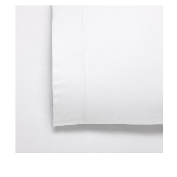 NNEDSZ Bianca Fletcher Flannelette Cotton Sheet Set White Split King