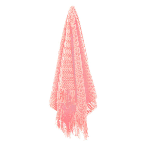 NNEDSZ Bianca Declan Throw Rug 130 x 170 cm Pink