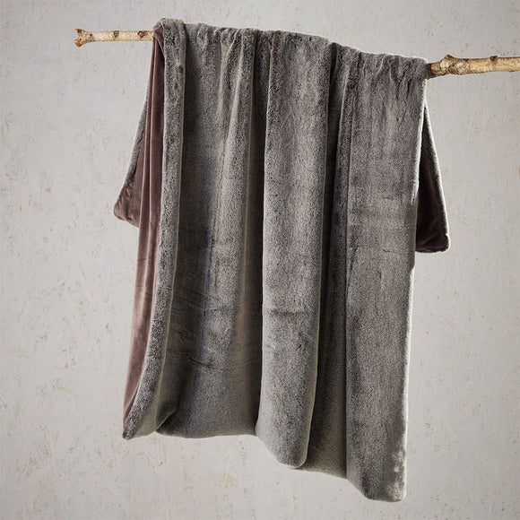 NNEDSZ Bianca Hotham Throw Rug 130 x 160 cm Brown