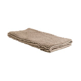 NNEDSZ Chenille Toggle Bath Mat 50 x 80cm Taupe