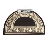 NNEDSZ Newton Half Moon Floor Mat 50 x 80cm Coffee