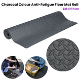 NNEDSZ Tool Masters Charcoal Colour Anti-Fatigue Grip Mat Roll 236 x 117 cm