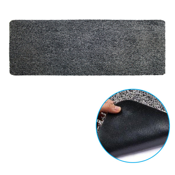 NNEDSZ Amazing Absorbent Runner Mat 150 x 57 cm Black/Charcoal/White