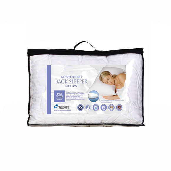 NNEDSZ Easyrest Micro Blend Back Sleeper Pillow