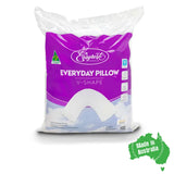 NNEDSZ Easyrest Everyday V Boomerang Shaped Pillow