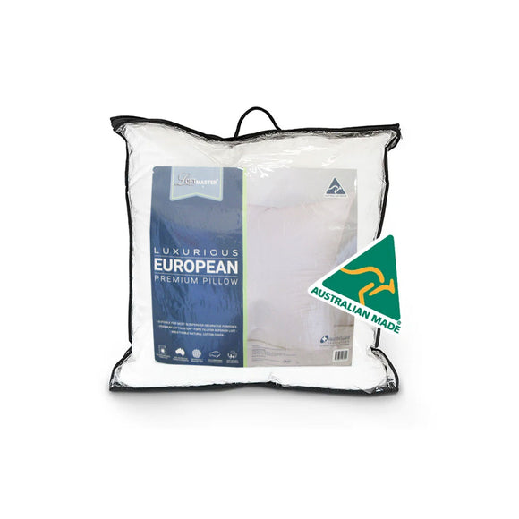 NNEDSZ LoftMaster Luxurious Cotton Cover Premium European Pillow 65 x 65 cm