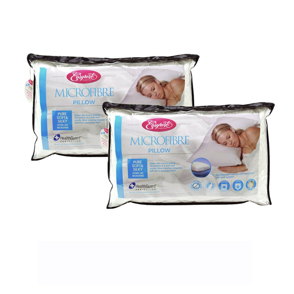 NNEDSZ Easyrest Two Microfibre Standard Gusseted Pillows