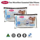 NNEDSZ Easyrest Two Microfibre Standard Gusseted Pillows