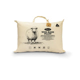 NNEDSZ Easyrest Wool Blend Standard Pillow in Fabric Bag 47 x 72 + 20 cm