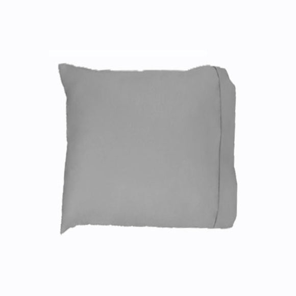 NNEDSZ Easyrest 250tc Cotton European Pillowcase Pewter