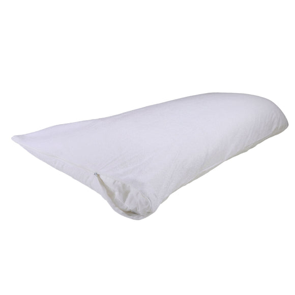 NNEDSZ Easyrest Bamboo Cotton Jersey Waterproof Body Pillow Protector