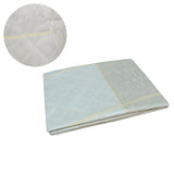NNEDSZ Polyester Tablecloth 180cm Round Melissa Silver