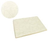 NNEDSZ Polyester Tablecloth 180cm Round Swirls Cream
