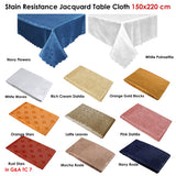 NNEDSZ Table Cloth Latte Leaves 150 x 220 cm