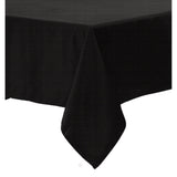 NNEDSZ Polyester Cotton Tablecloth Black 180 cm Round