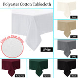NNEDSZ Polyester Cotton Tablecloth Black 180 cm Round