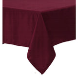 NNEDSZ Polyester Cotton Tablecloth Burgundy 180 cm Round