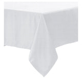 NNEDSZ Polyester Cotton Tablecloth White 180 cm Round