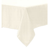 NNEDSZ Polyester Cotton Tablecloth Ivory 160 x 310 cm