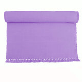 NNEDSZ Set of 2 - Cotton Ribbed Table Placemats Lavender Mist