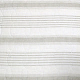 NNEDSZ Brighton Road Regatta Stone Quilted Quilt Cover Set Queen