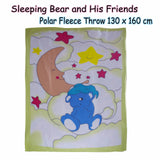 NNEDSZ Sleeping Bear and His Friends Throw