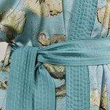 NNEDSZ Bedding House Van Gogh Almond Blossom Blue Kimono Bath Robe Large/Extra Large