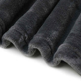 NNEDSZ Grey Super Soft Hooded Blanket Extra Large
