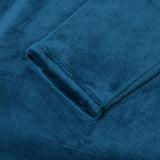NNEDSZ Ink Blue Super Soft Hooded Blanket Extra Large