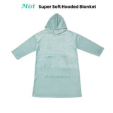 NNEDSZ Mist Super Soft Hooded Blanket Extra Large