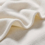 NNEDSZ Laconia 400GSM Premium Pure Wool Blanket Natural Queen