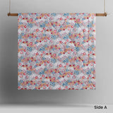 NNEDSZ Amara Washed Cotton Printed Reversible Comforter Set King