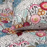 NNEDSZ Amara Washed Cotton Printed Reversible Comforter Set King