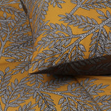 NNEDSZ Clove Washed Cotton Printed Reversible Comforter Set King