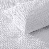 NNEDSZ Dotty Clip White 3 Piece Comforter Set King