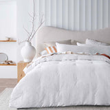 NNEDSZ Accessorize Elma White Jacquard 3 Piece Comforter Set Queen