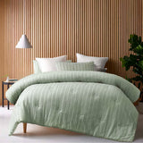 NNEDSZ Vintage Design Homewares Reflections Sage 3 Piece Comforter Set King