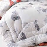 NNEDSZ Happy Kids Woodland White 2 Piece Comforter Set Single